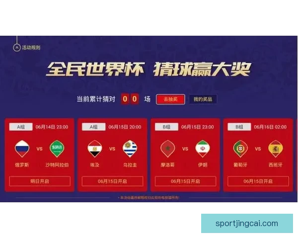 世界杯竞猜福利平台重磅上线畅享海量赛事福利赢取豪华大奖新体验
